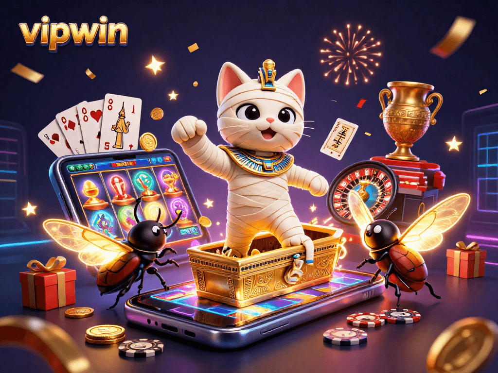 Engage with vipwin to explore a thrilling casino experience featuring dynamic characters and games.