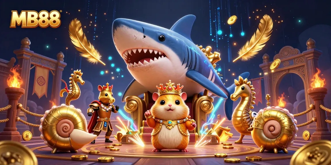 MB88 tham gia chiến đấu trong đấu trường sôi động cùng hamster vua và vệ binh kỳ lân.