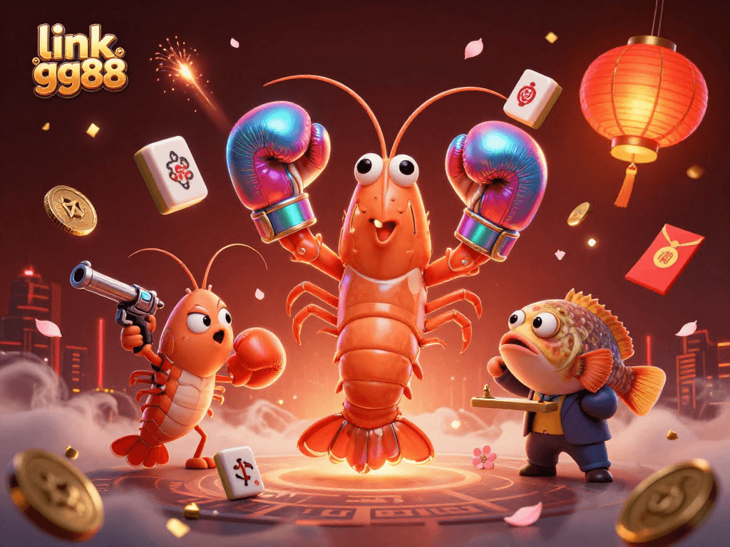 Engage in thrilling fun with link gg88, featuring colorful casino elements and vibrant character action.