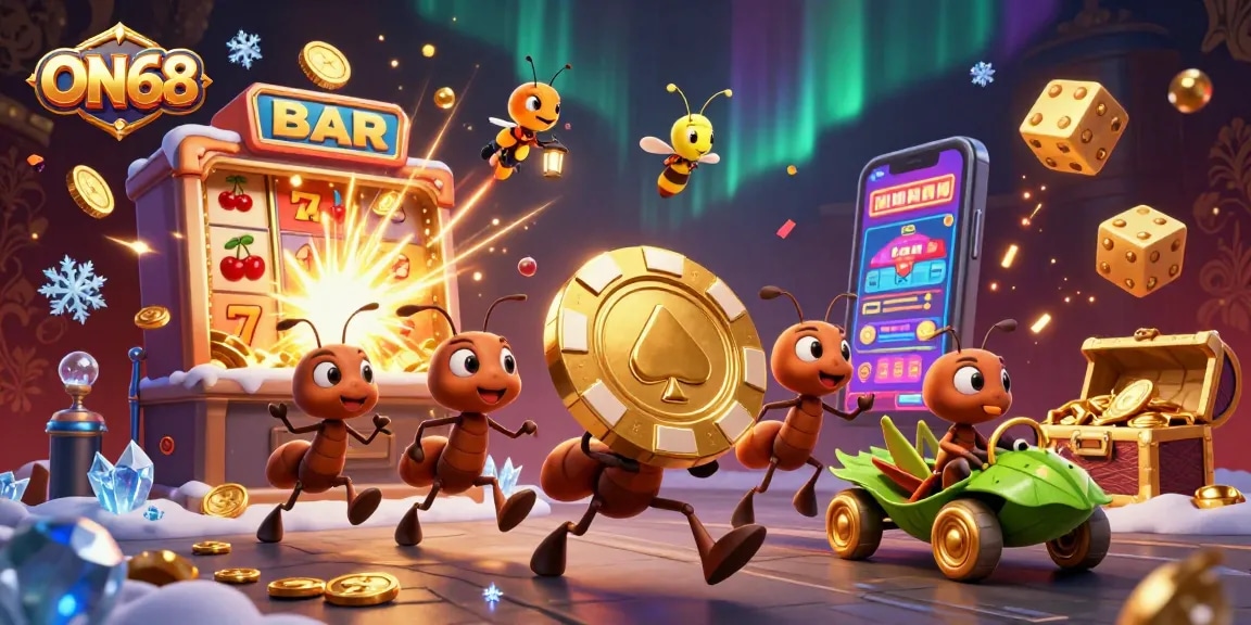 Join the fun at ON68 with a heist in style, featuring unique casino elements!
