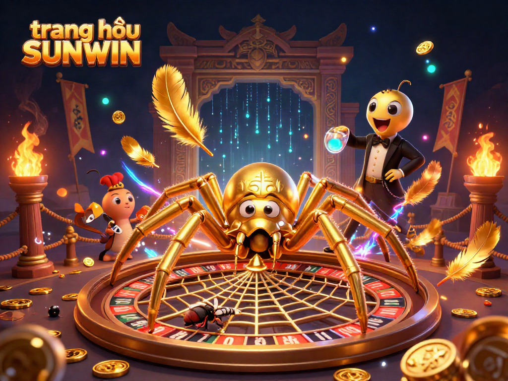 Experience the thrilling gameplay of trang chủ SUNWIN with vibrant casino illustrations and dynamic characters.