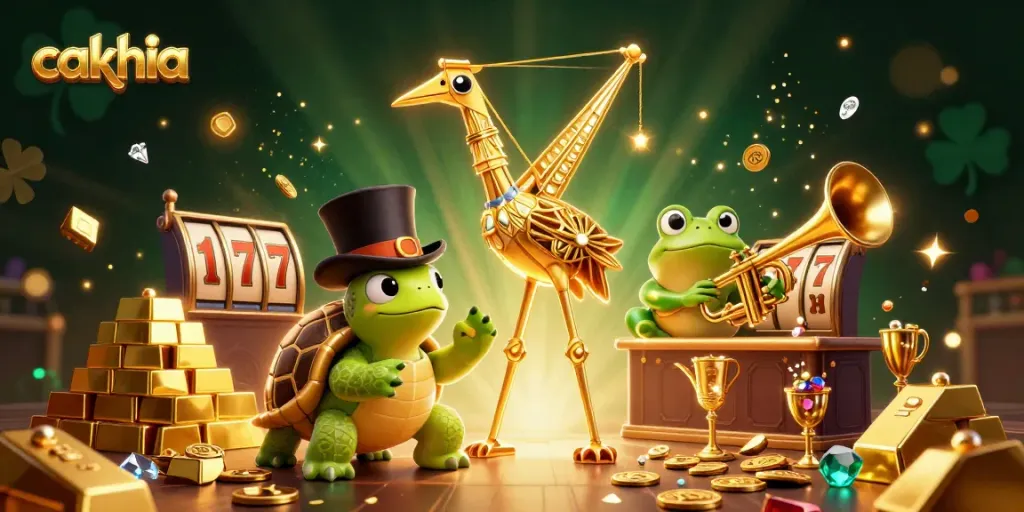 Witness cakhia's thrilling gameplay with vibrant characters and dazzling casino elements.