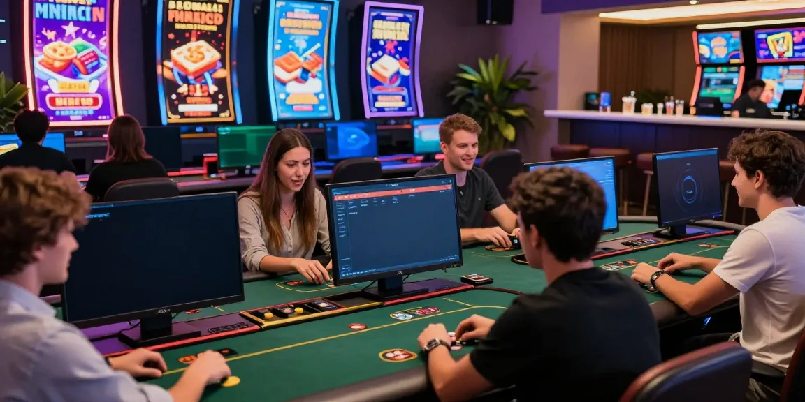 Exciting gaming atmosphere at H19 online casino with players enjoying interactive games and vibrant promotions.