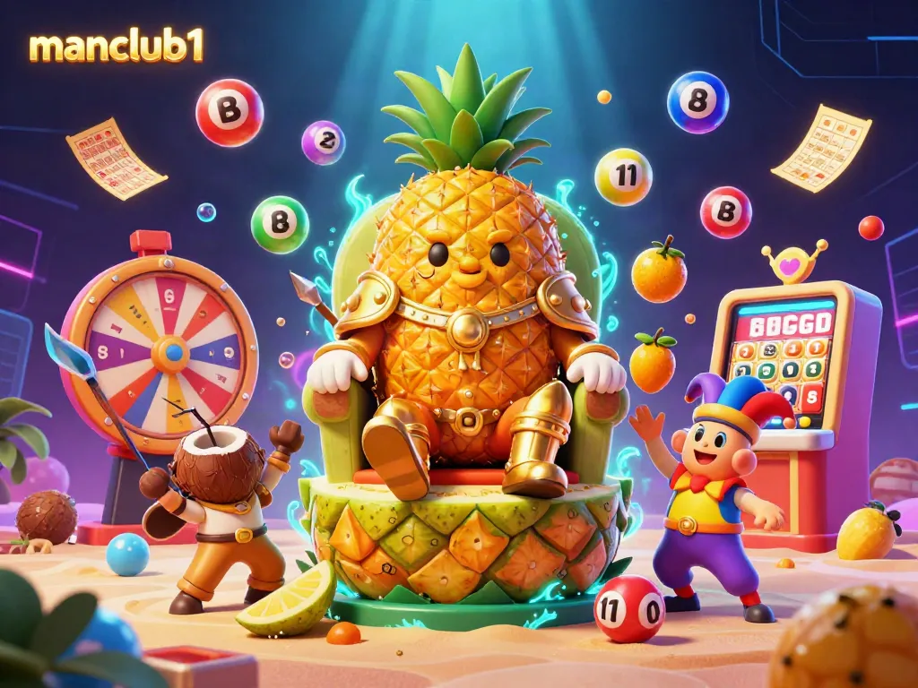 Experience thrilling gameplay at manclub1 with a vibrant casino scene featuring games and rewards.