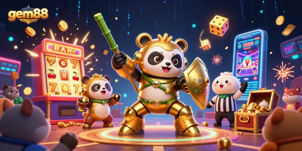 Experience dynamic gameplay at gem88 with exciting 3D casino elements and vibrant visuals.