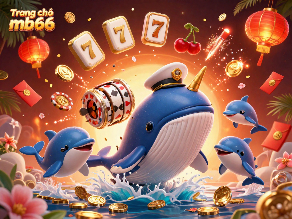 Engage in thrilling gameplay at Trang chủ mb66 with exciting slots and a vibrant 3D casino scene.