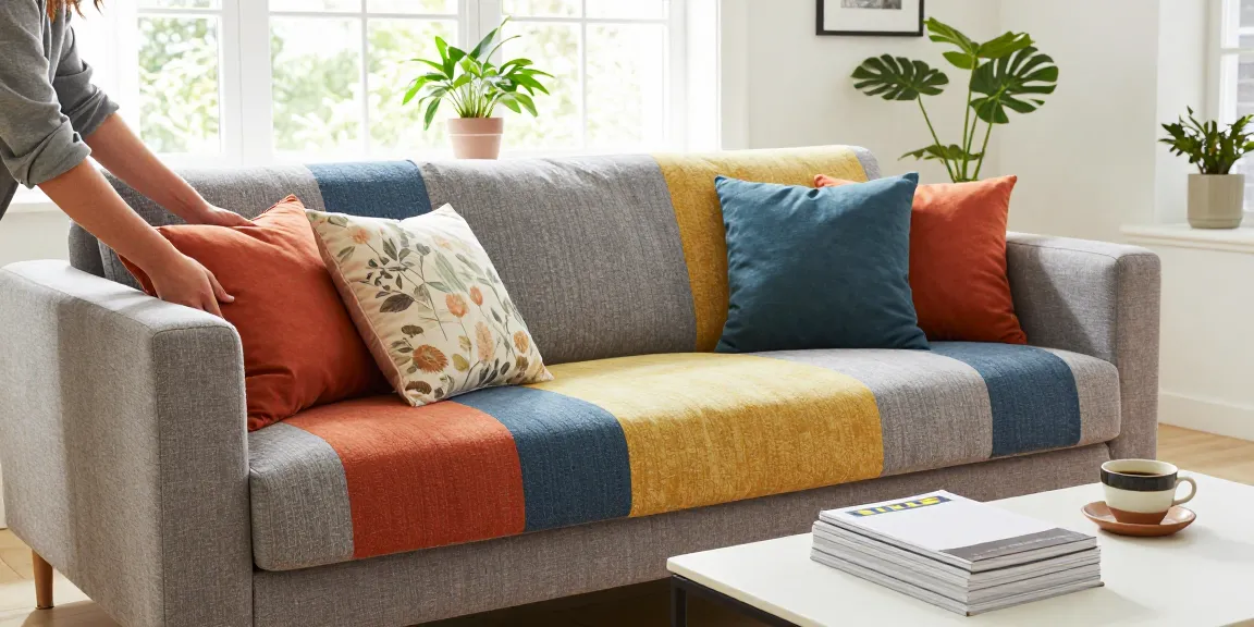 Transform your IKEA furniture with custom covers from Soferia, enhancing style and comfort.
