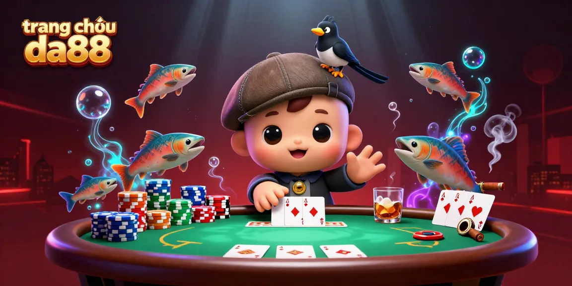 Engage with trang chủ da88 while playing poker and enjoying thrilling casino adventures with playful characters.