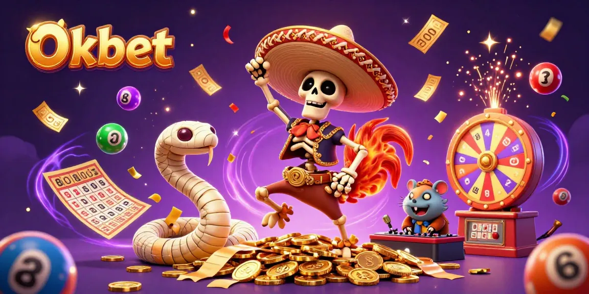 Experience the excitement of Oxbet with a vibrant celebration of gaming, featuring a colorful 3D scene.