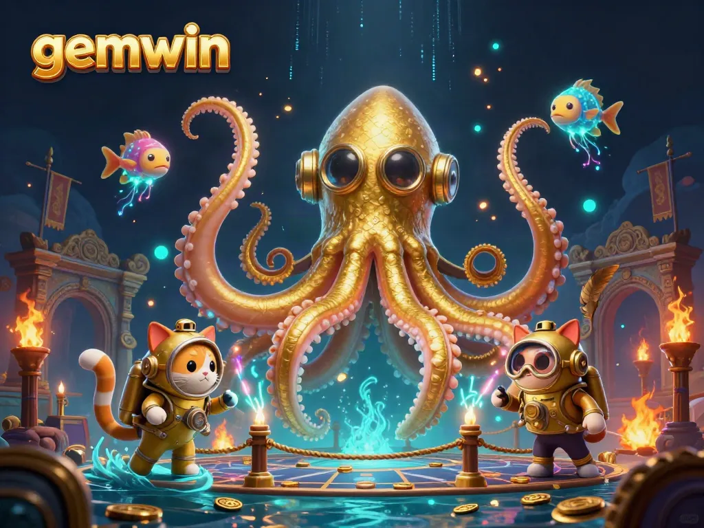 Join the quest for treasures with gemwin in this thrilling underwater casino adventure.