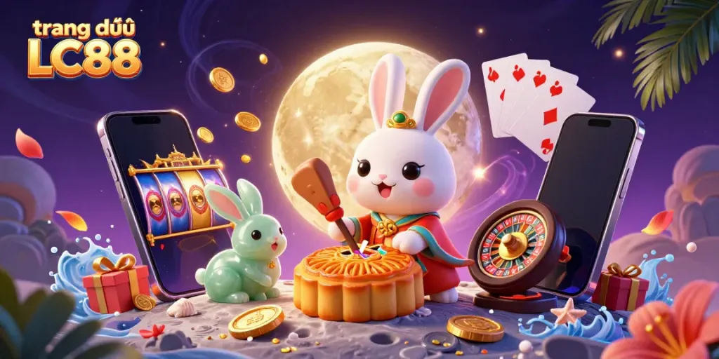 Engage in exhilarating gaming experiences at trang chủ LC88 with vibrant elements showcasing traditional folklore.