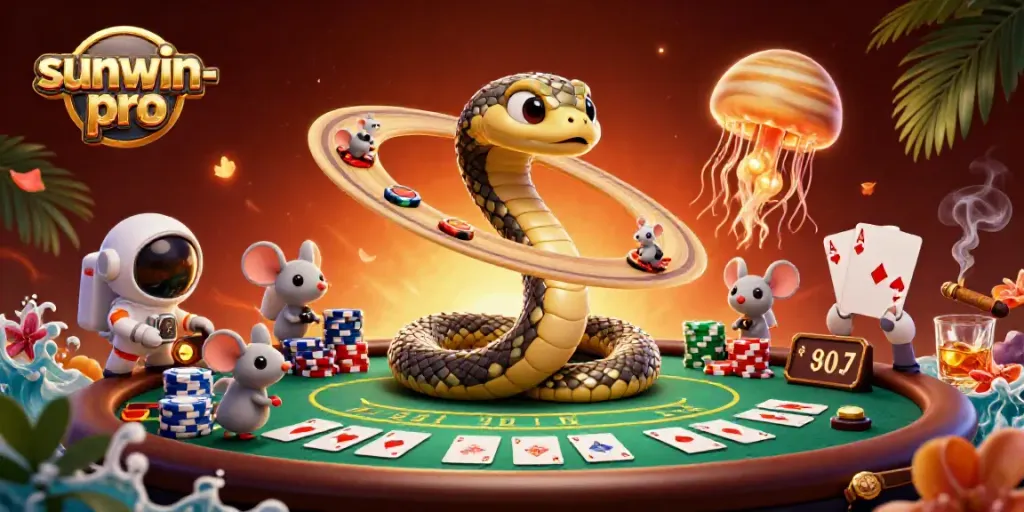 Engage with the thrilling sunwin-pro cosmic casino experience featuring epic gambling elements.