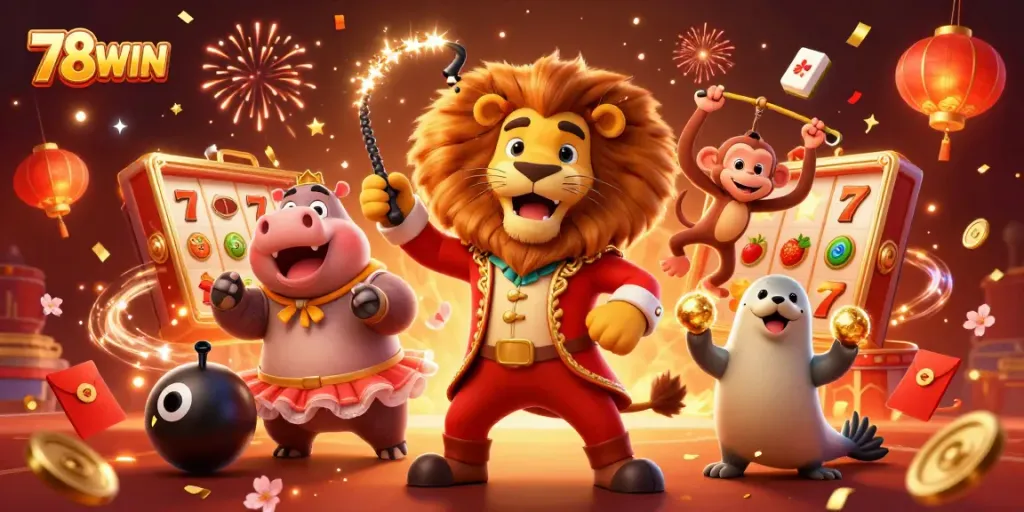 Spin the reels and enjoy exciting wins with 78WIN at a vibrant casino!