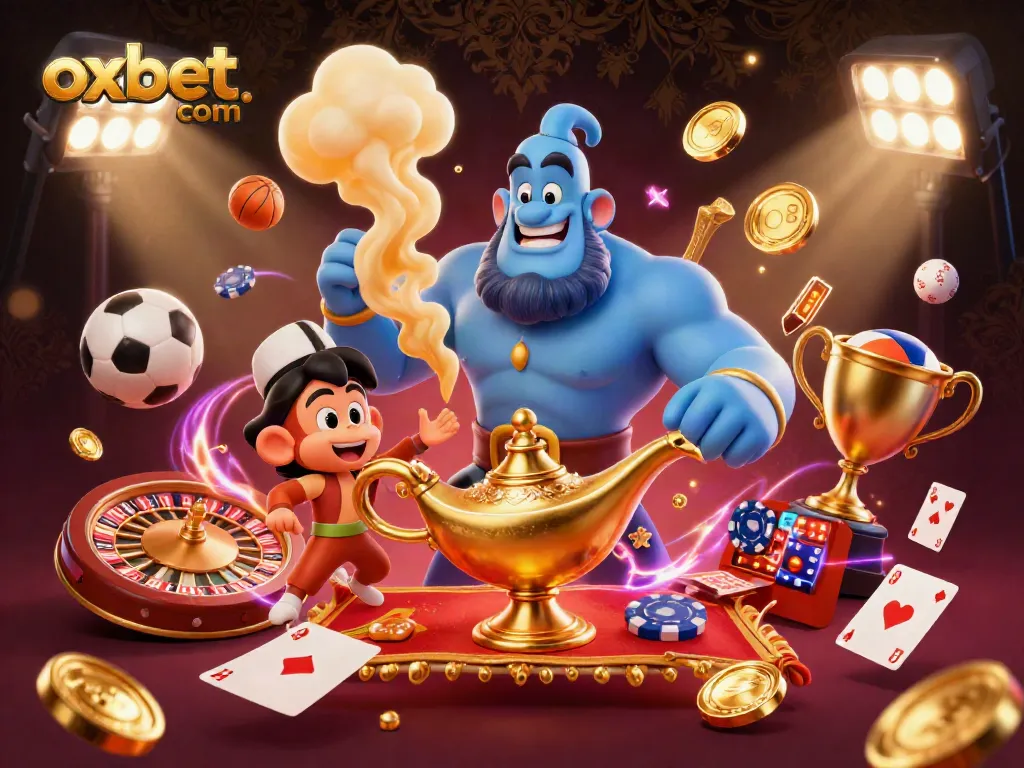 Engage with thrilling winnings at oxbet. com featuring a powerful genie and casino magic.