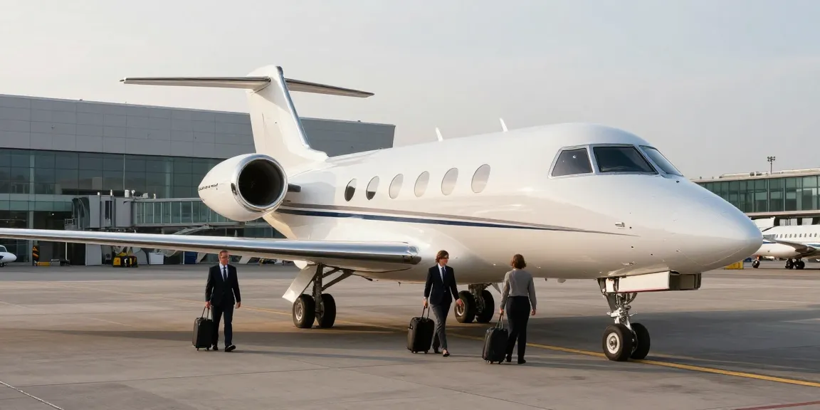 Private jet rental Amsterdam experience at Schiphol Airport with passengers boarding.