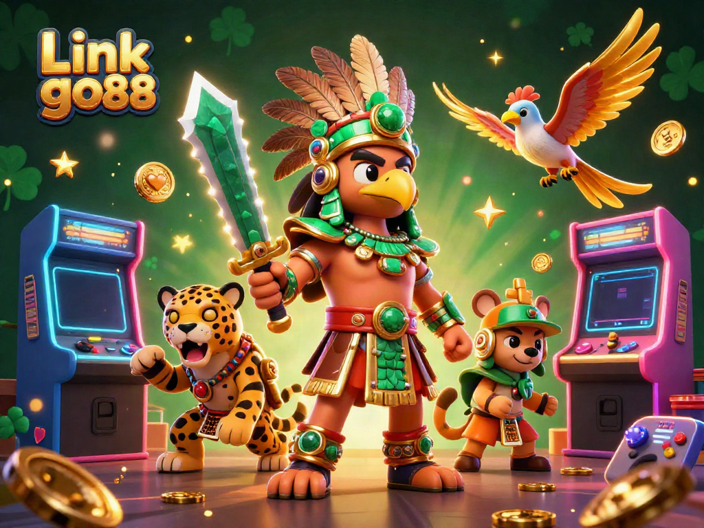 Engage with thrilling gameplay at Link go88 featuring colorful characters in a vibrant casino world.