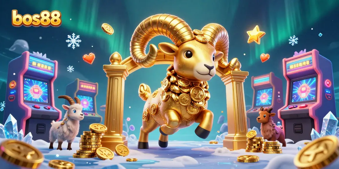 Experience the excitement with bos88 as cartoon characters charge through a vibrant casino scene.