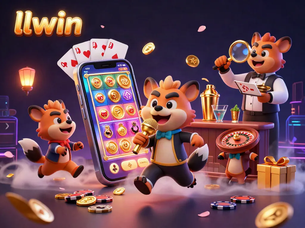 Experience the excitement at llwin casino with humor, drinks, and vibrant slot games!