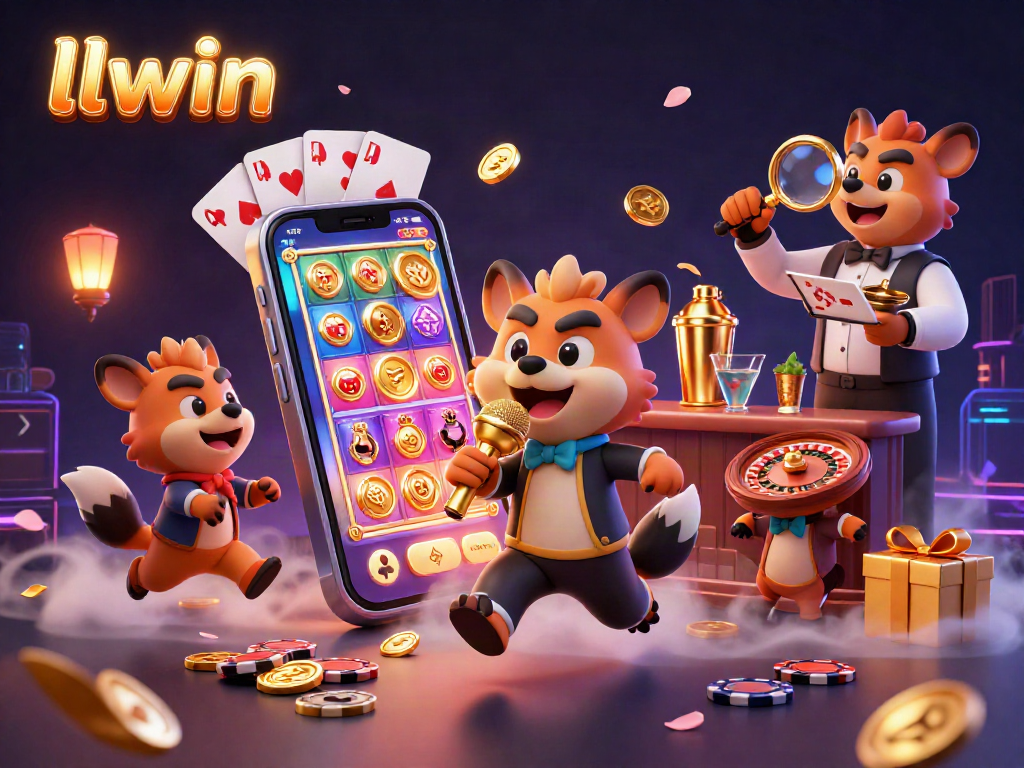 Experience the excitement at llwin casino with humor, drinks, and vibrant slot games!