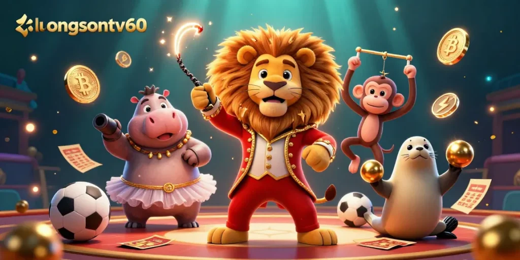 Engage with luongsontv60 and experience thrilling sports betting excitement with cartoon characters.